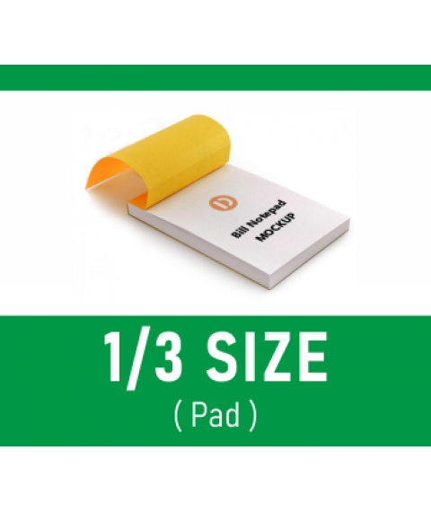 1/3 Size - Pad