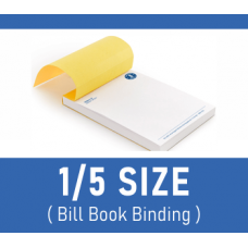 1/5 Size - Bill Book