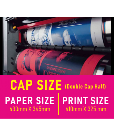 Cap Size Printing