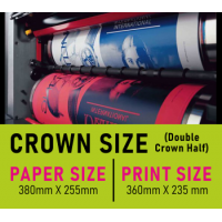 Crown Size Printing