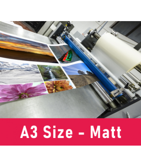 A3 Size Matt Lamination