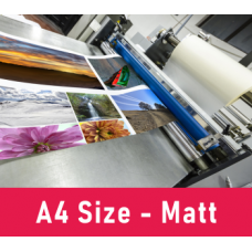 A4 Size Matt Lamination
