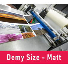 Demy Size Matt Lamination